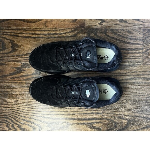 RARE Nike Sneakers Air Max Terrascape Plus Triple Black CraterFoam Size US 11 - Picture 5 of 9
